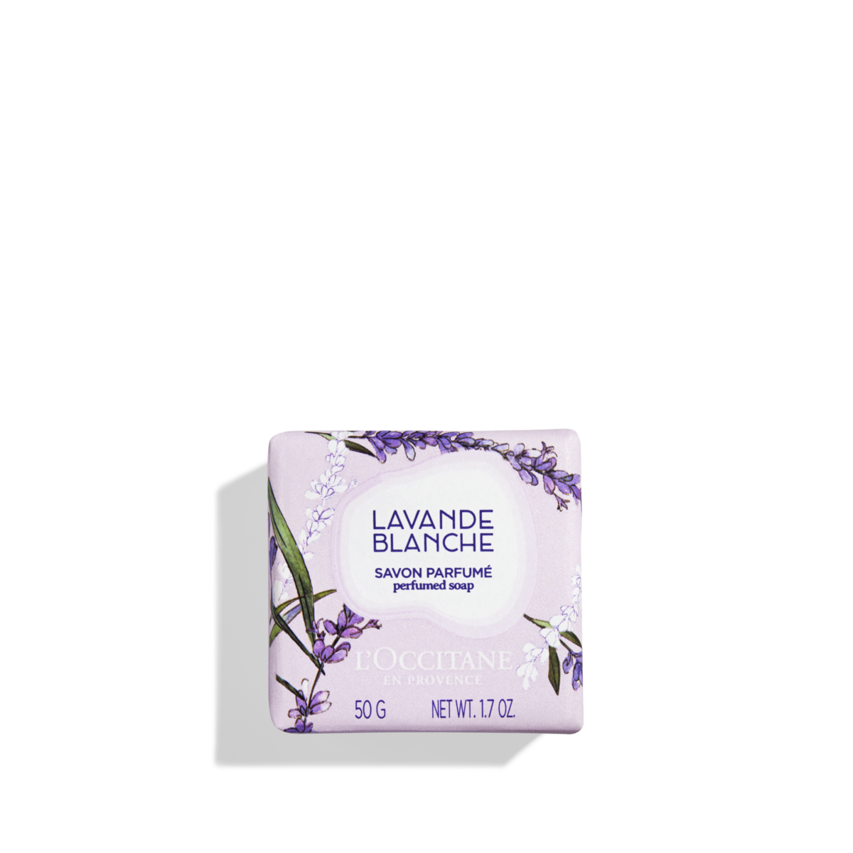 Jabón Sólido Lavanda Blanca