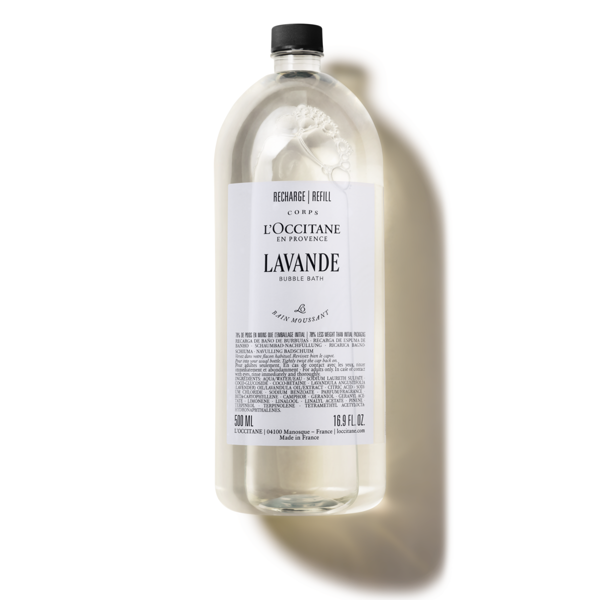 Lavande foaming bath refill