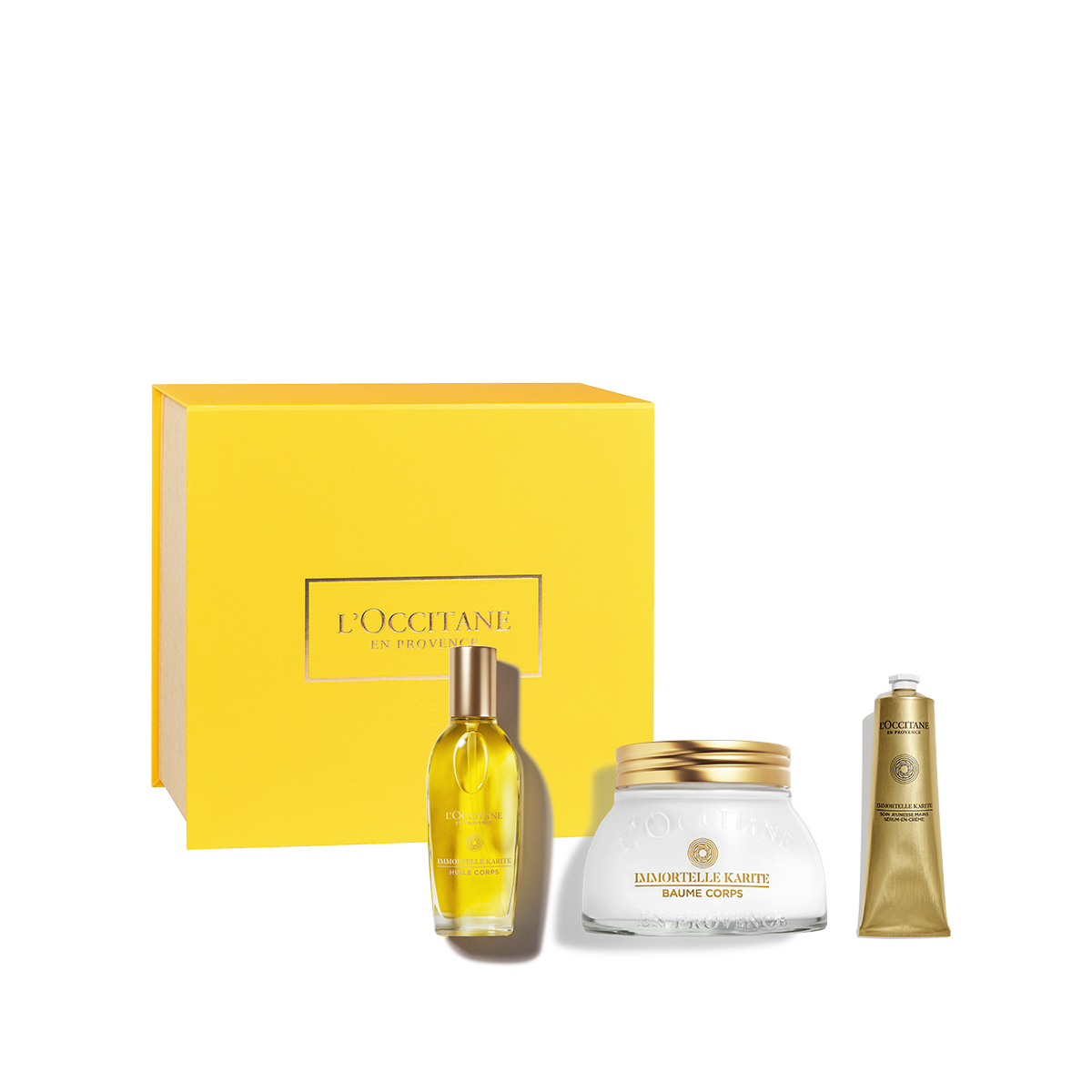 Kit de Regalo Cuidado de Cuerpo Karité Immortelle