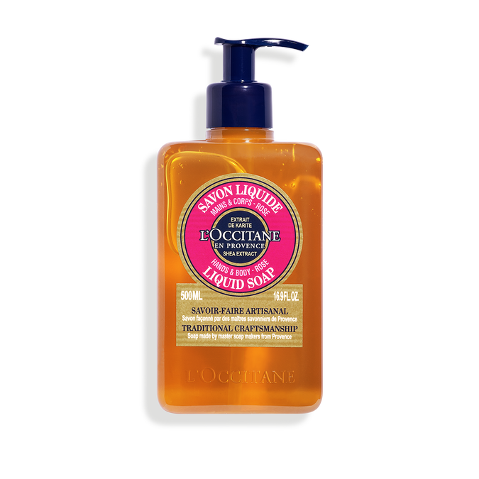 Jabón Líquido Karité Rosa