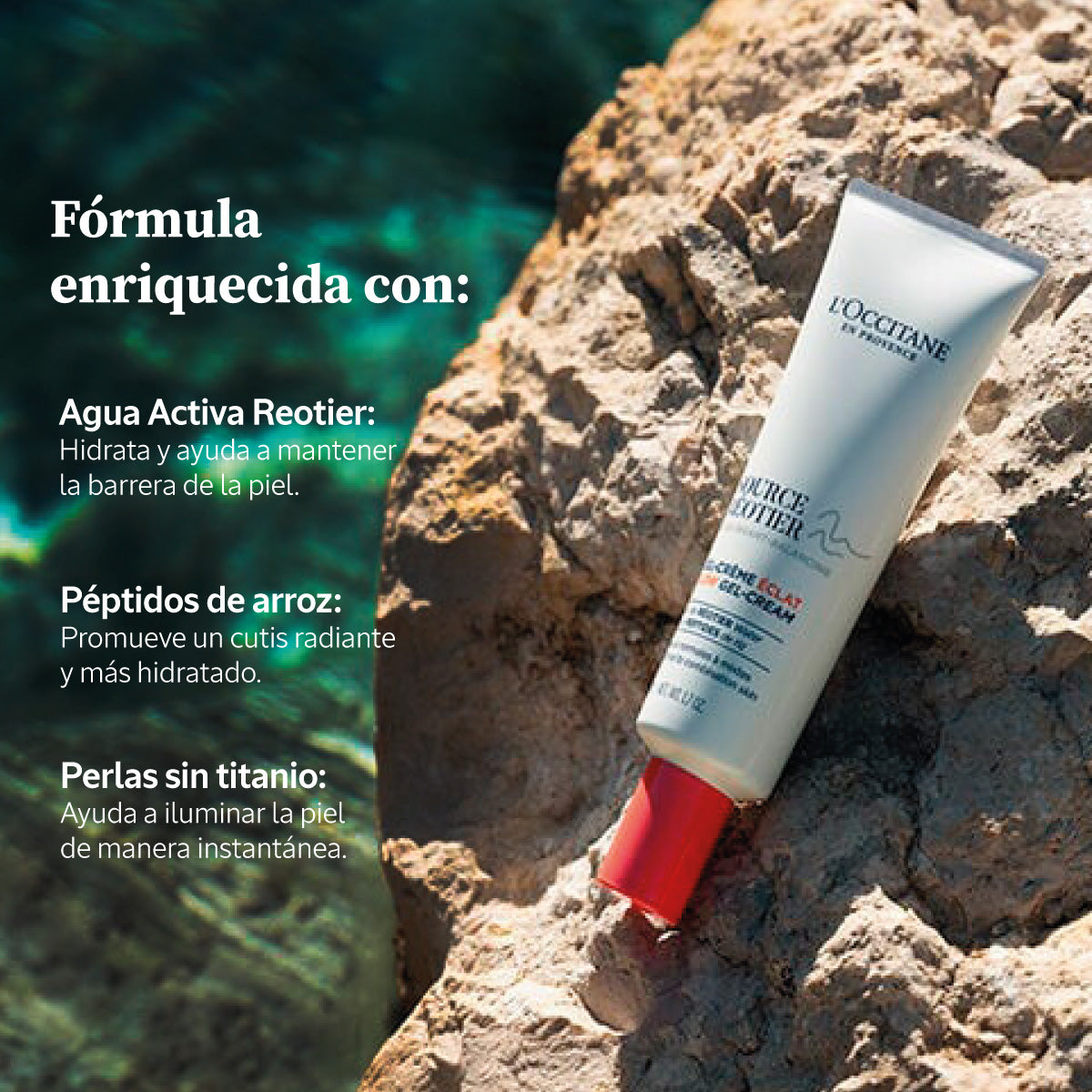 Gel Crema Iluminadora Source Réotier