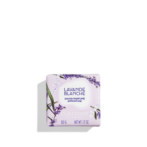 Jabón Sólido Lavanda Blanca