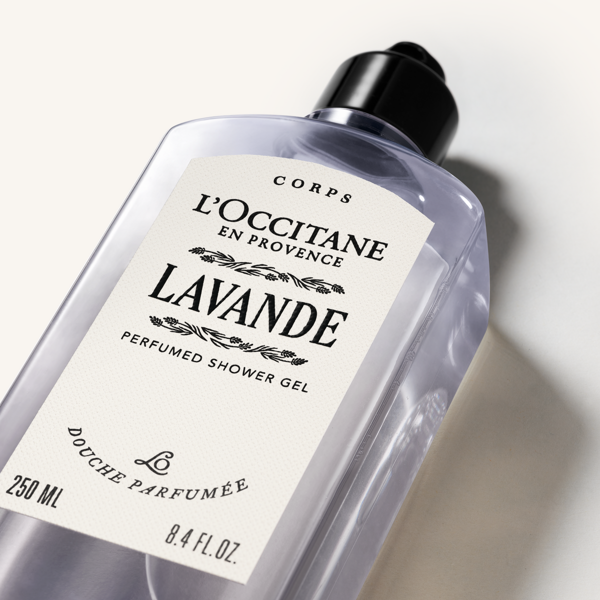 Lavande perfumed shower gel