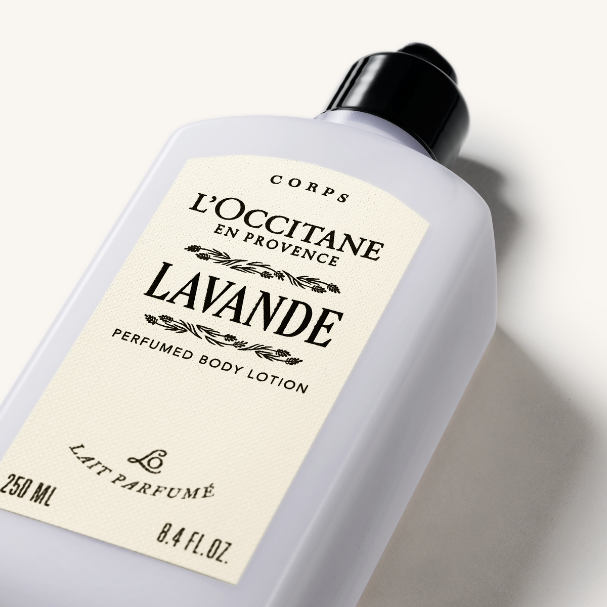 Lavande perfumed body lotion