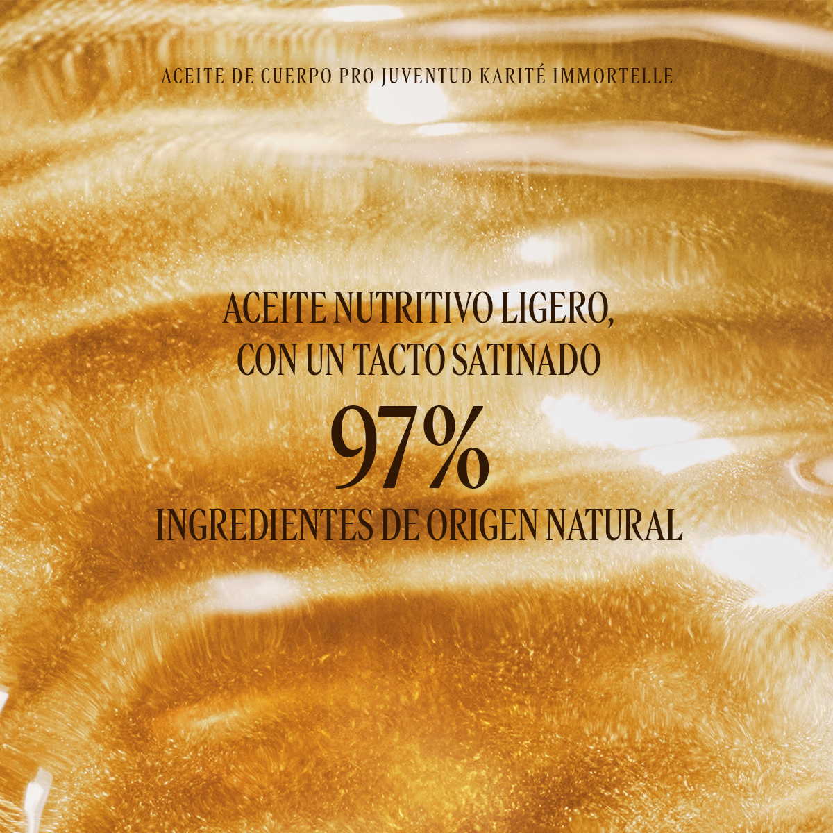 Aceite de Cuerpo Pro Juventud Karité Immortelle