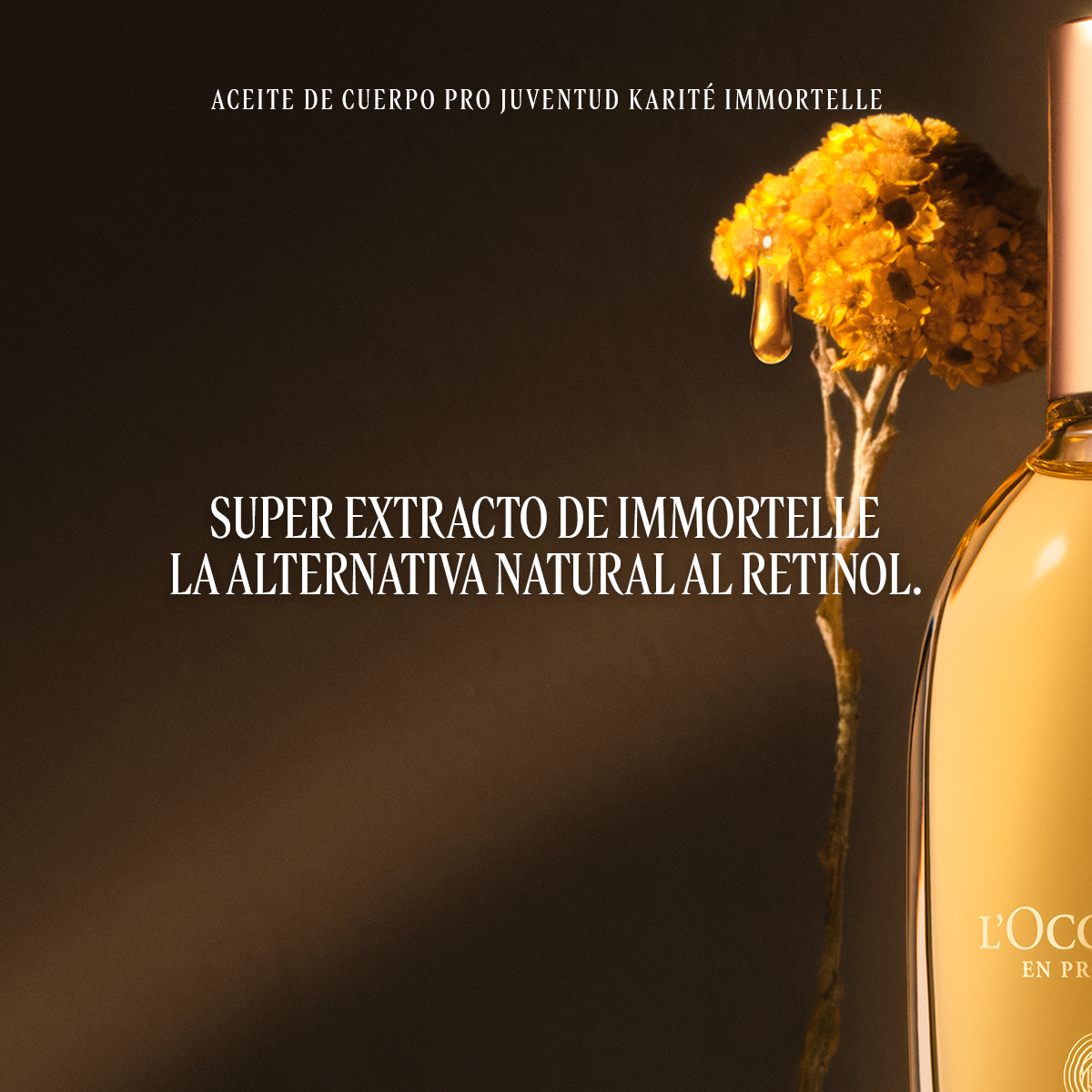Aceite de Cuerpo Pro Juventud Karité Immortelle