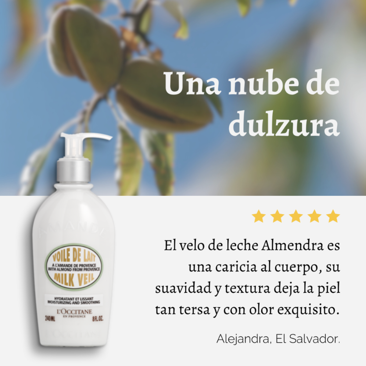 Velo de Leche Almendra