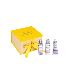 Mini Caja Lavanda Blanca