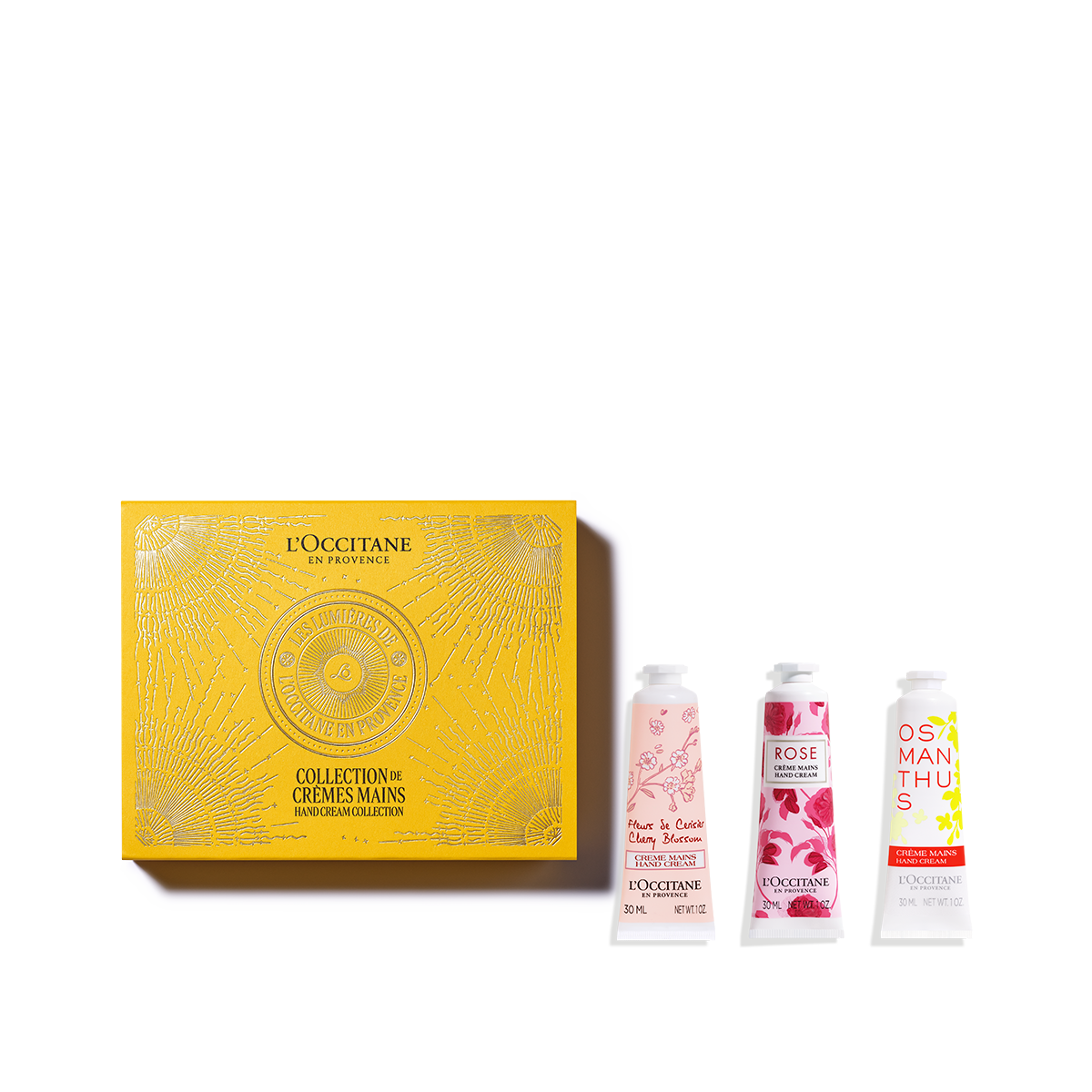 Trio Cremas de Manos Floral